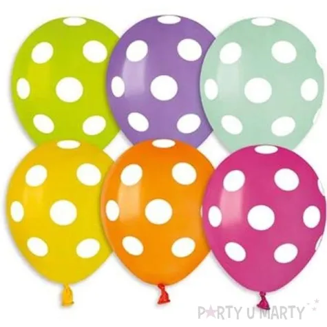 balony premium grochy gemar 5 100 szt