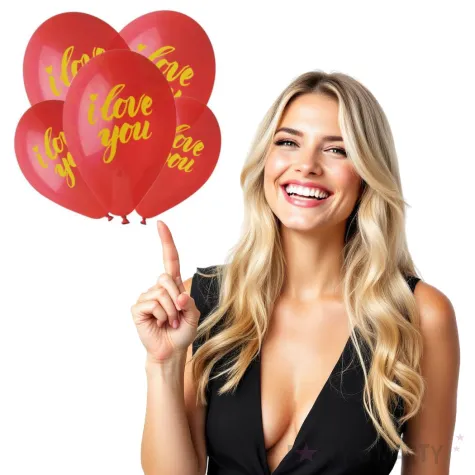 balony premium i love you gemar 13 5 szt