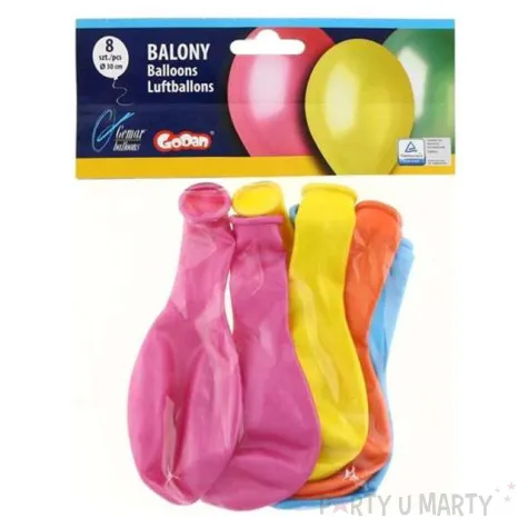 balony premium mix gemar 12 8 szt