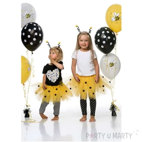 balony pszczolki pastel mix strong 12 6 szt