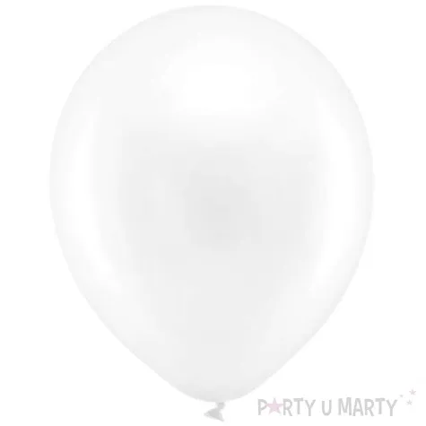 balony rainbow metalizowane biale partydeco 11 100 szt