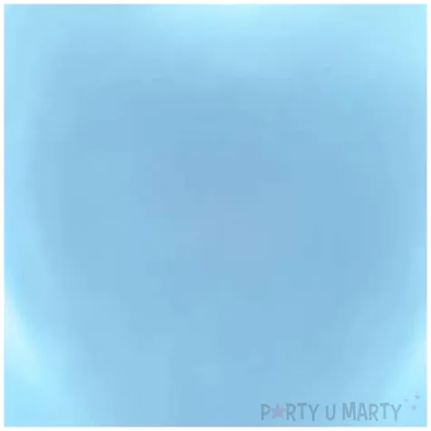 balony rainbow metalizowane blekitne partydeco 11 10 szt