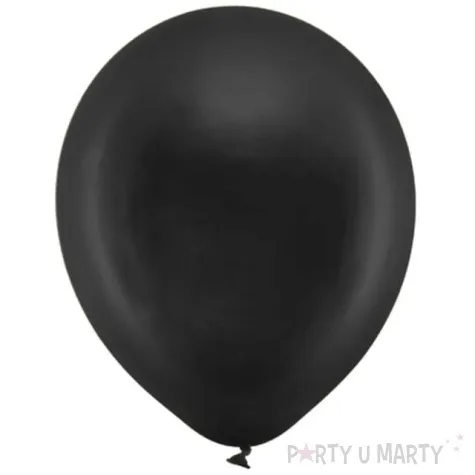 balony rainbow metalizowane czarne partydeco 9 100 szt