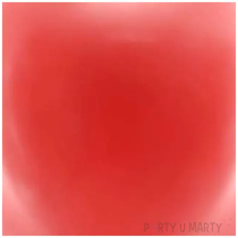 balony rainbow metalizowane czerwone partydeco 11 10 szt