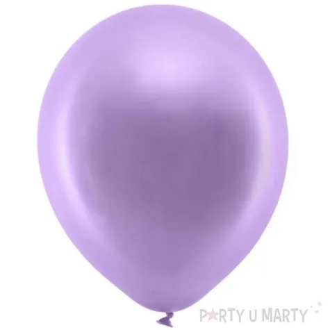balony rainbow metalizowane fioletowe partydeco 11 100 szt