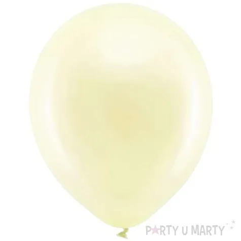 balony rainbow metalizowane kremowe partydeco 11 100 szt