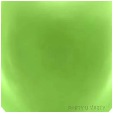 balony rainbow metalizowane zielone jasne 9 10 szt