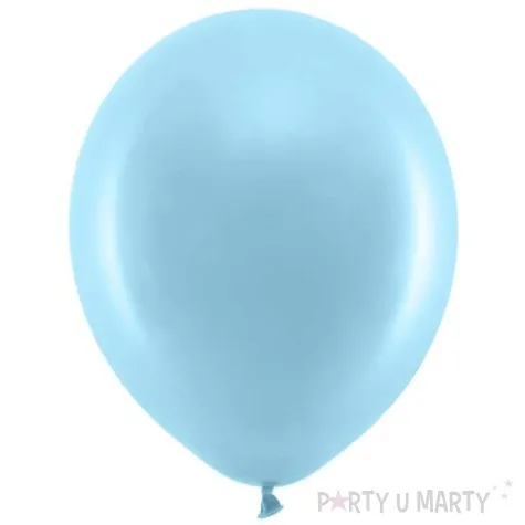 balony rainbow pastelowe blekitne partydeco 11 10 szt