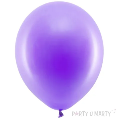 balony rainbow pastelowe fioletowe 11 10 szt