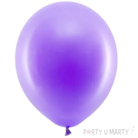 balony rainbow pastelowe fioletowe partydeco 11 100 szt