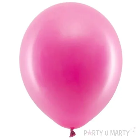 balony rainbow pastelowe fuksja partydeco 9 100 szt