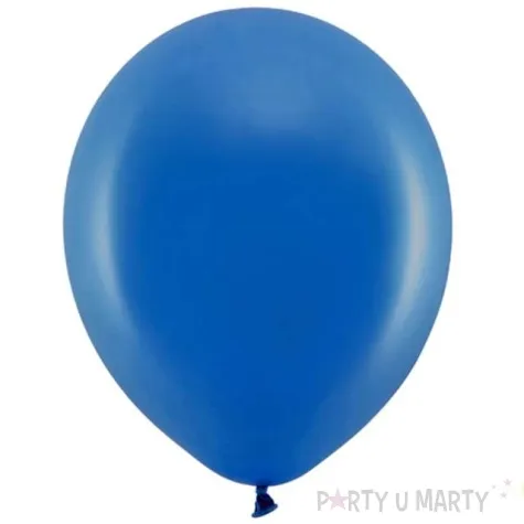 balony rainbow pastelowe granatowe partydeco 9 100 szt