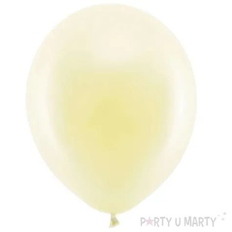 balony rainbow pastelowe kremowe partydeco 9 10 szt