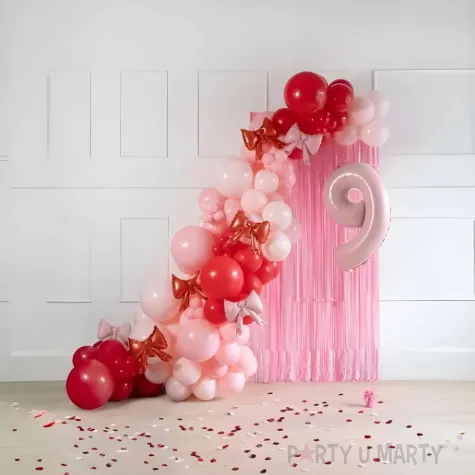 balony rozowe pastelowe dekoracja na urodziny baby shower wesele 17 25 szt