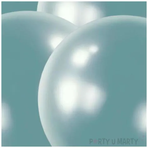 balony satynowe dekoracja na urodziny do girlandy niebieskie anagram 24 4 szt