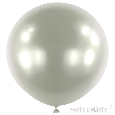 balony satynowe dekoracja na urodziny do girlandy platynowe anagram 24 4 szt