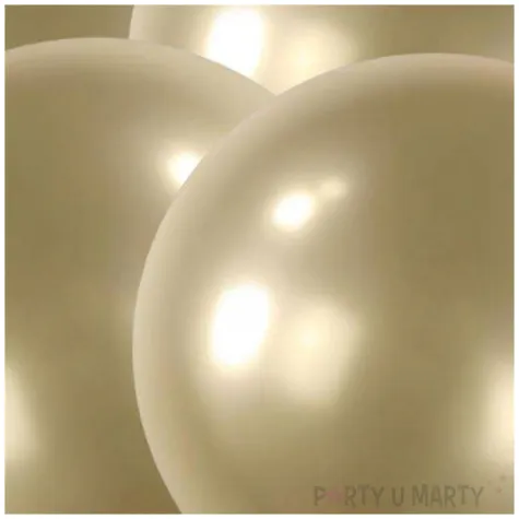 balony satynowe dekoracja na urodziny wesele sylwestra do girlandy zlote szampanskie 24 x4