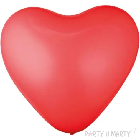 balony serca ekologiczne czerwone partypal 12 6 szt