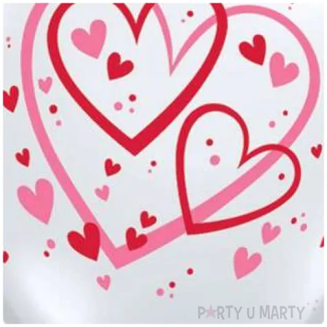 balony serca i serduszka transparentne qualatex 11 25 szt