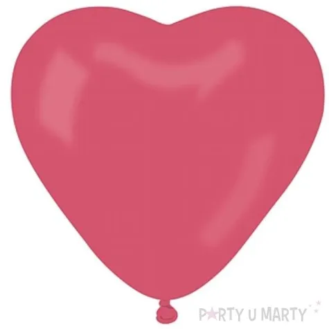 balony serca pastel czerwony gemar 10 50 szt