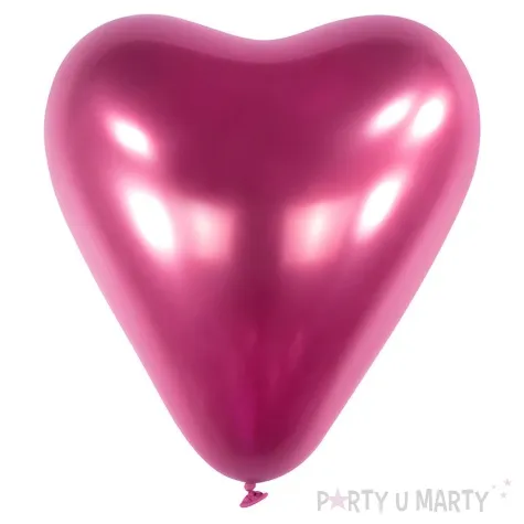 balony serca satynowe flamingo amscan 12 50 szt