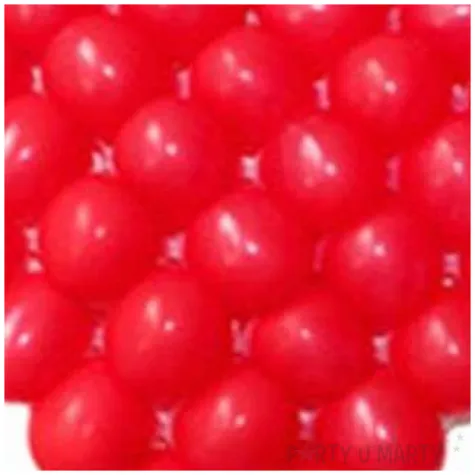 balony serce z siatka czerwony funny fashion zestaw