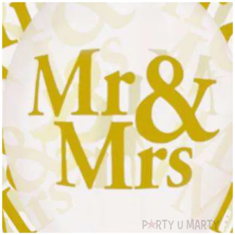 balony slubne mr mrs gemar 13 5 szt