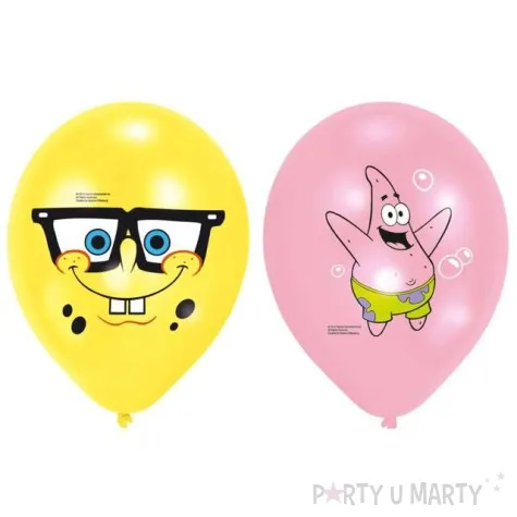 balony spongebob kanciastoporty amscan 6 szt