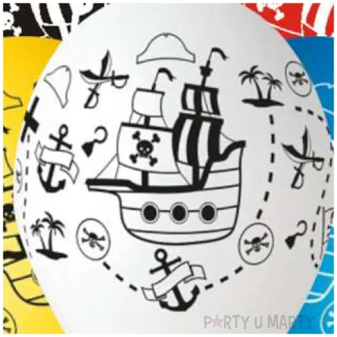 balony statki mix gemar 13 5 szt