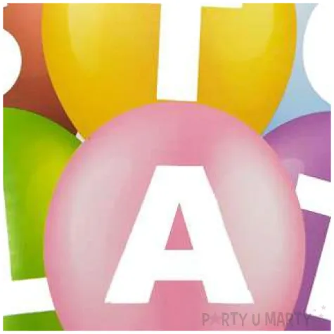 balony sto lat mix czakos 12 6 szt