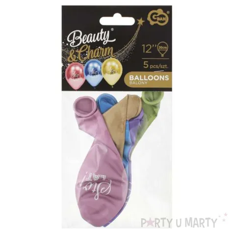 balony sto lat platynowe mix godan 12 5 szt