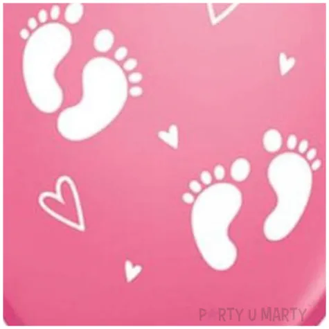 balony stopki rozowe qualatex 11 25 szt