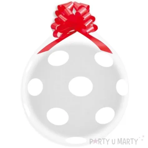 balony stuff grochy transparentny gemar 18 25 szt