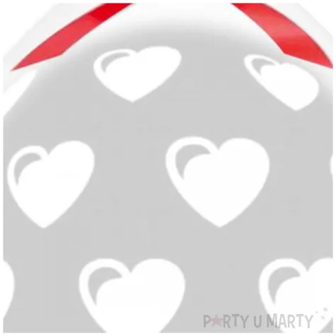 balony stuff serca transparentny gemar 18 25 szt