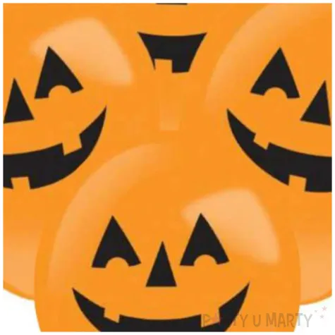 balony swiecace dynie led pomaranczowe amscan 11 4 szt