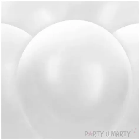 balony swiecace w ciemnosci led bialy partydeco 12 5 szt