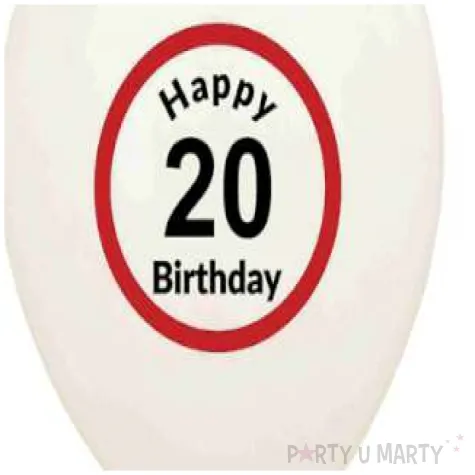 balony traffic happy birthday 20 gadgetmaster 11 5 szt