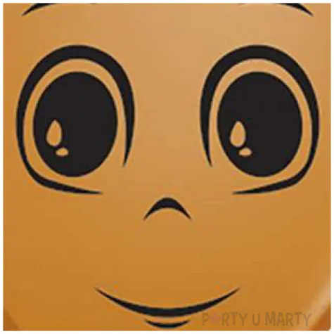 balony twarz meska j braz qualatex 6 100 szt