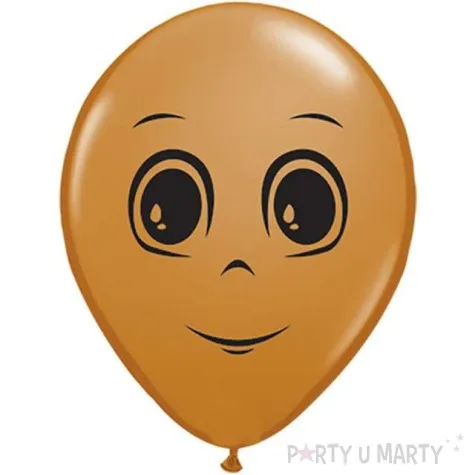 balony twarz meska j braz qualatex 6 100 szt