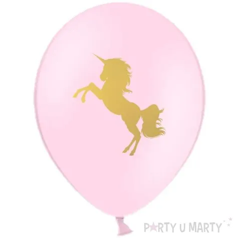 balony unicorn gold mix 11 5 szt