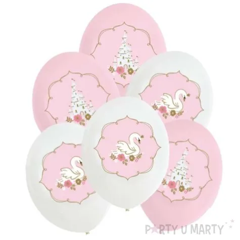 balony urodziny ksiezniczki mix amscan 6 szt