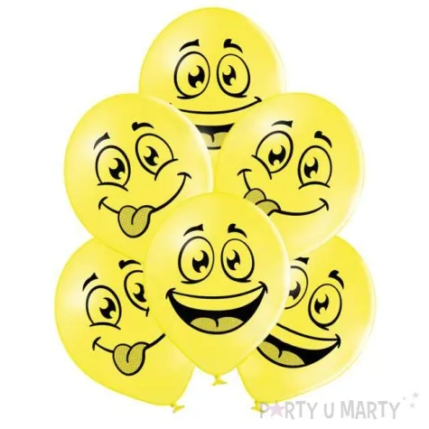 balony usmiech pastel mix belbal 10 6 szt