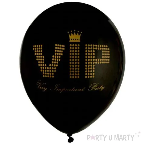 balony vip black czarny santex 9 8 szt