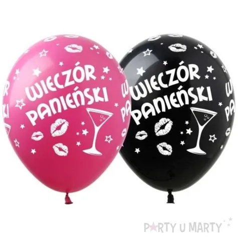 balony wieczor panienski pastel mix show 12 5 szt