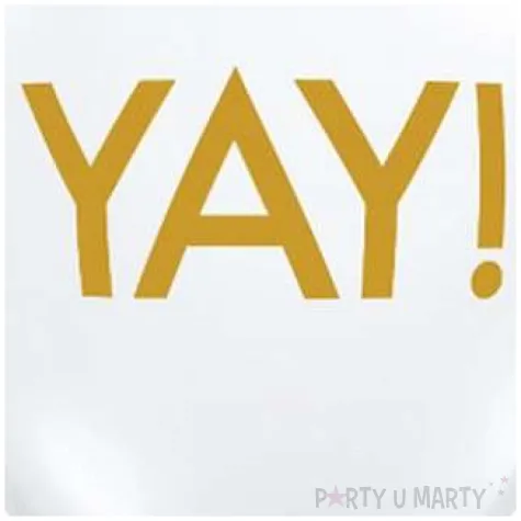 balony yay zlote biale pastel qualatex 11 25 szt