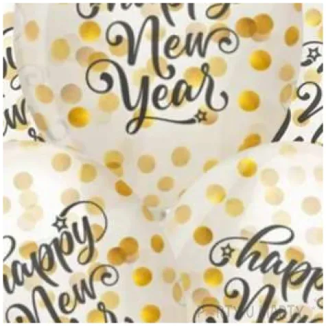 balony z konfetti happy new year mix partypal 12 5 szt