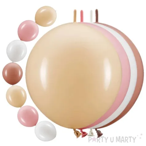 balony z lacznikiem mix partydeco 13 20 szt