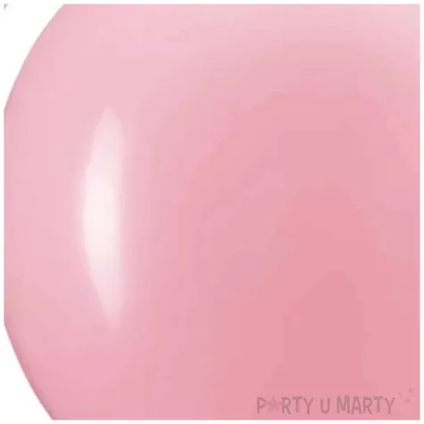 balony z lacznikiem rozowy partydeco 11 20 szt