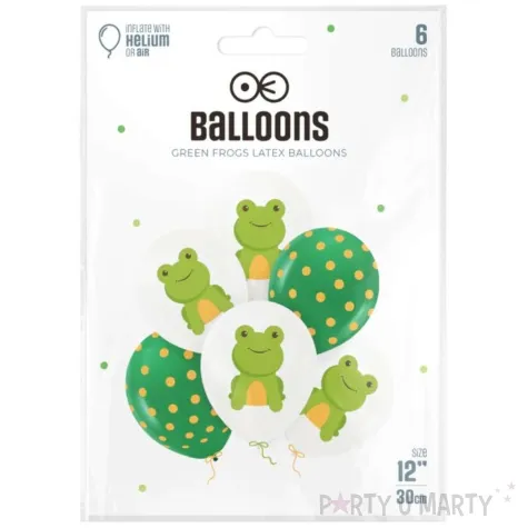 balony zaby mix partypal 12 6 szt