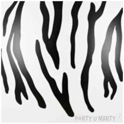 balony zebra paski partydeco 11 50 szt